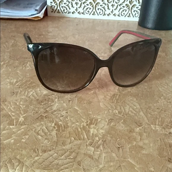 Gucci Brown Sunglasses for Women - Picture 1 of 6